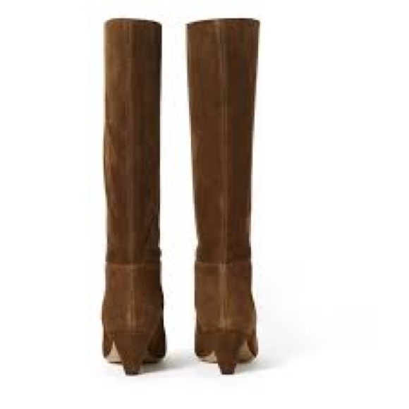Jerome Dreyfus Brown Suede Slouchie Boots - Picture 3 of 9